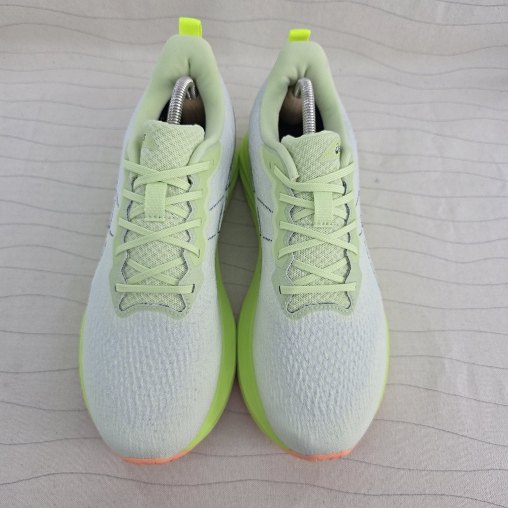 ASICS Womens Dynablast 4 Cool Matcha Green White Running Shoes 1012B513 Size 11 - Picture 3 of 13